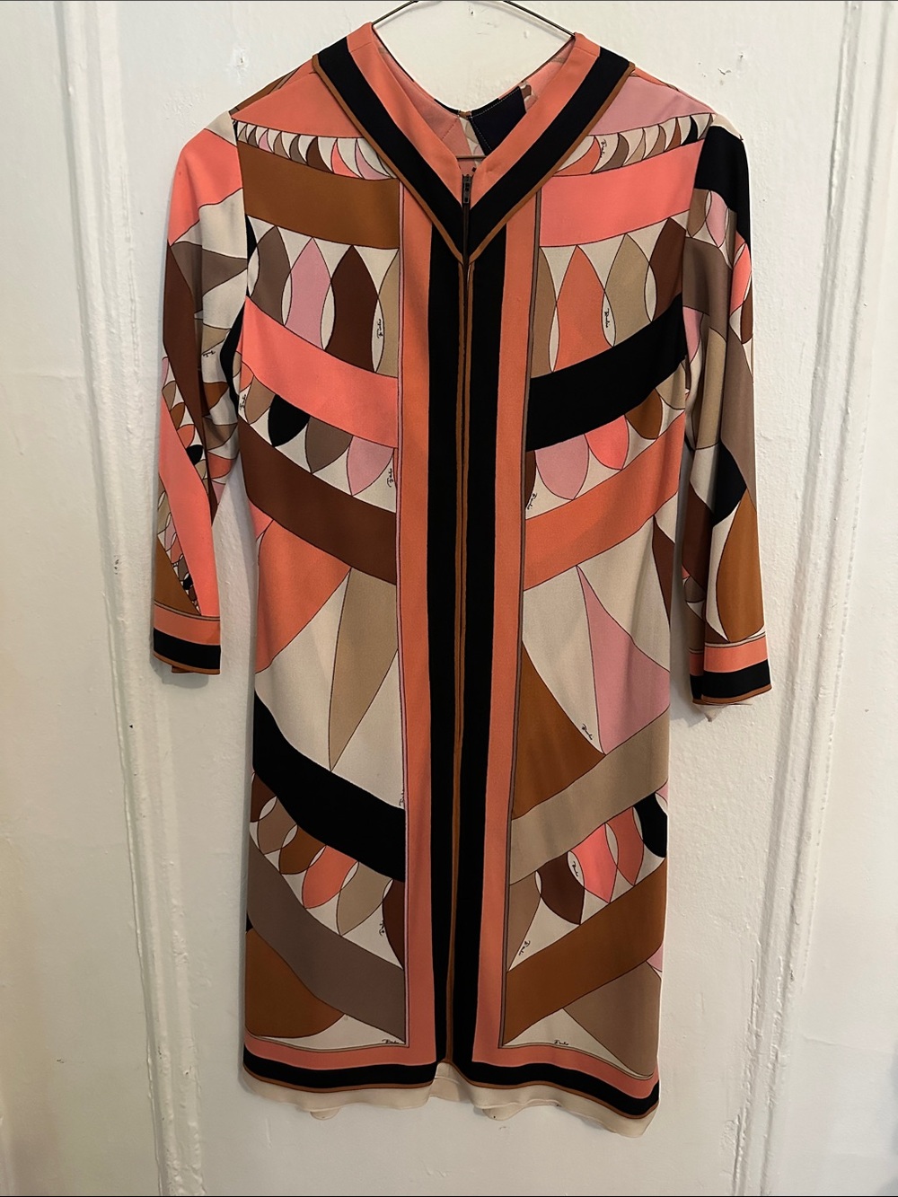 Rare Vintage 1960s Emilio Pucci for Saks Fifth Avenue Silk Jersey Dress - Picture 3 of 6